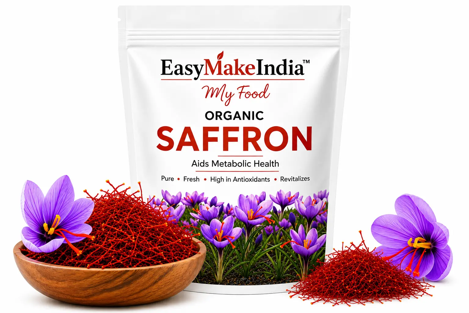 Organic saffron products by Alsthom Group